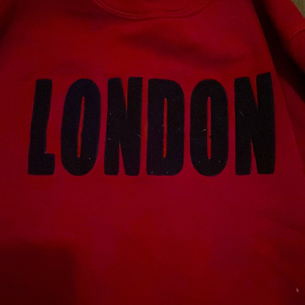 VINTAGE Red crewneck